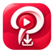 pinsdownload.org logo for Pinterest Video Downloader